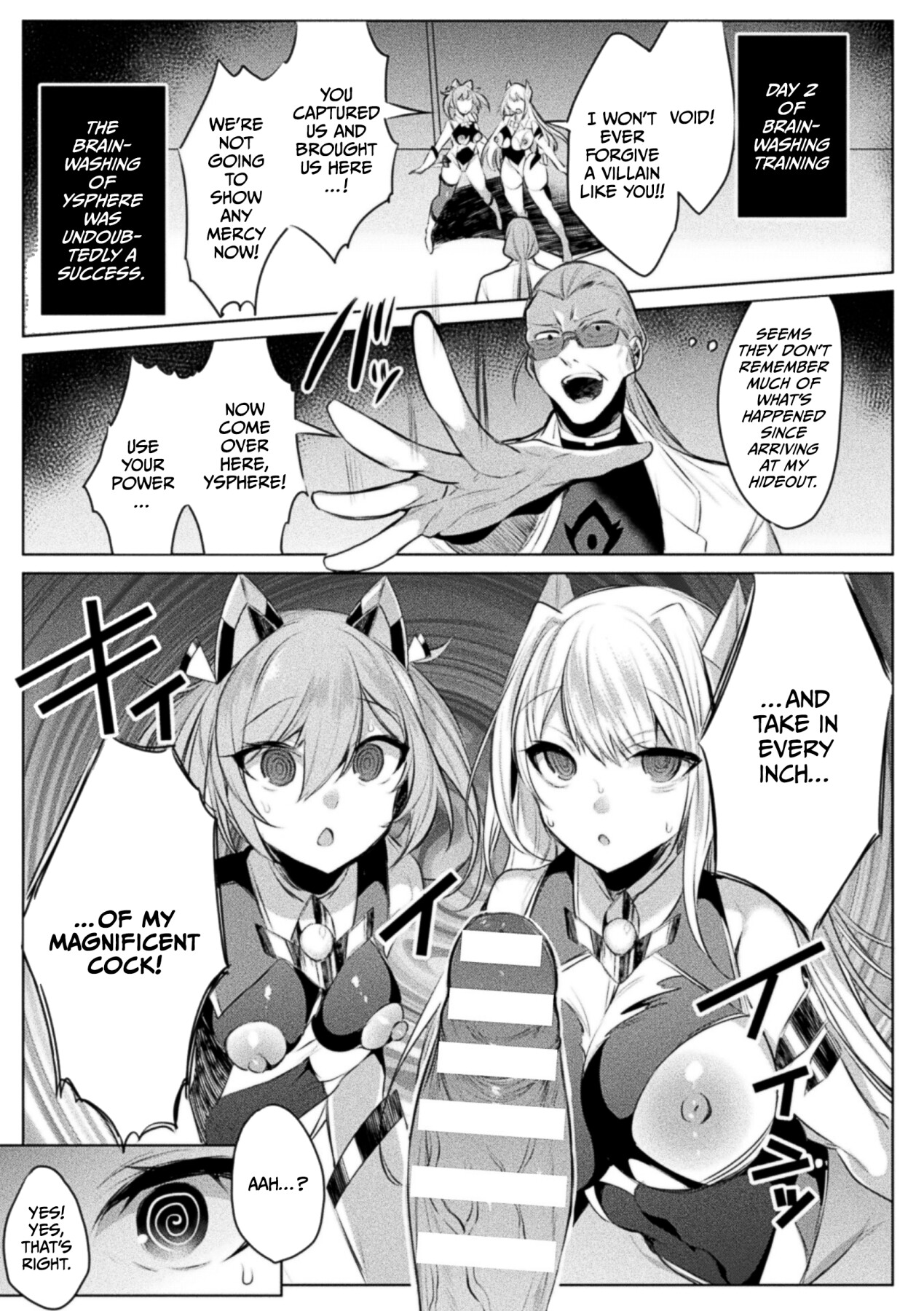 Hentai Manga Comic-Holy Princess Issphere - Brainwashing of Lewdness~ THE COMIC-Read-38